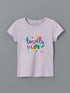 LC Waikiki Crew Neck Printed Short Sleeve Girl's Short Pajamas Set
